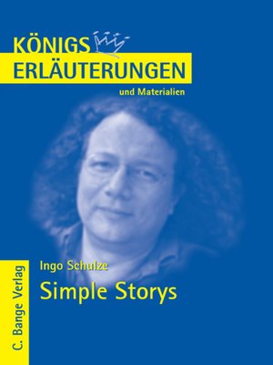 cover image of Simple Storys von Ingo Schulze. Textanalyse und Interpretation.